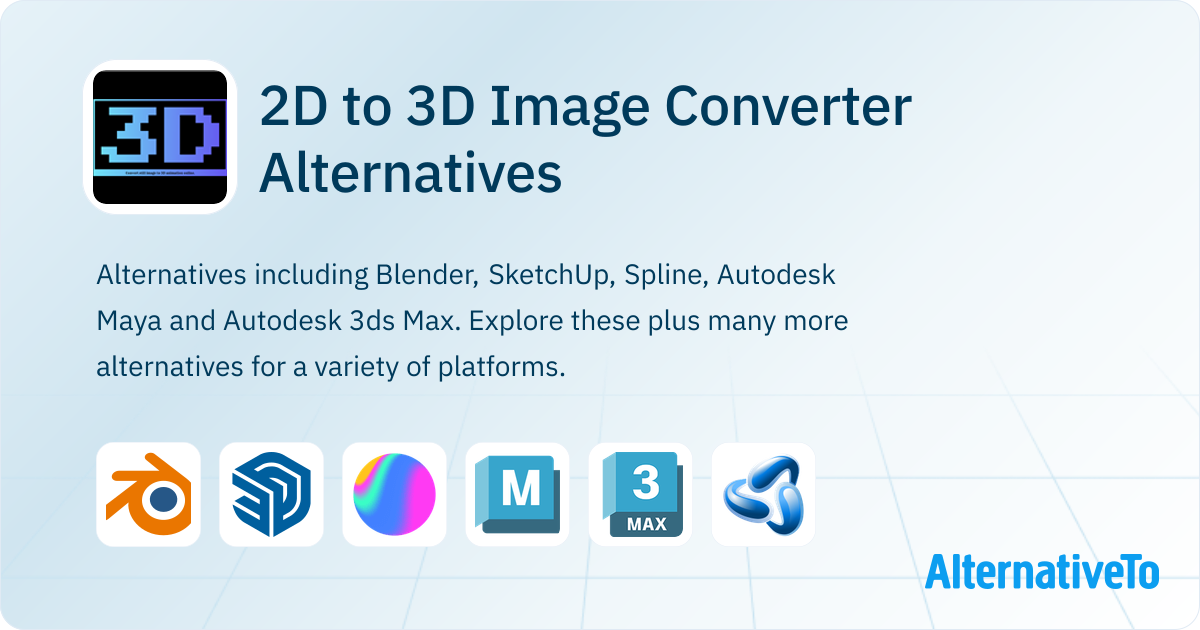 2D to 3D Image Converter Alternatives - Explore Similar Sites & Apps ...
