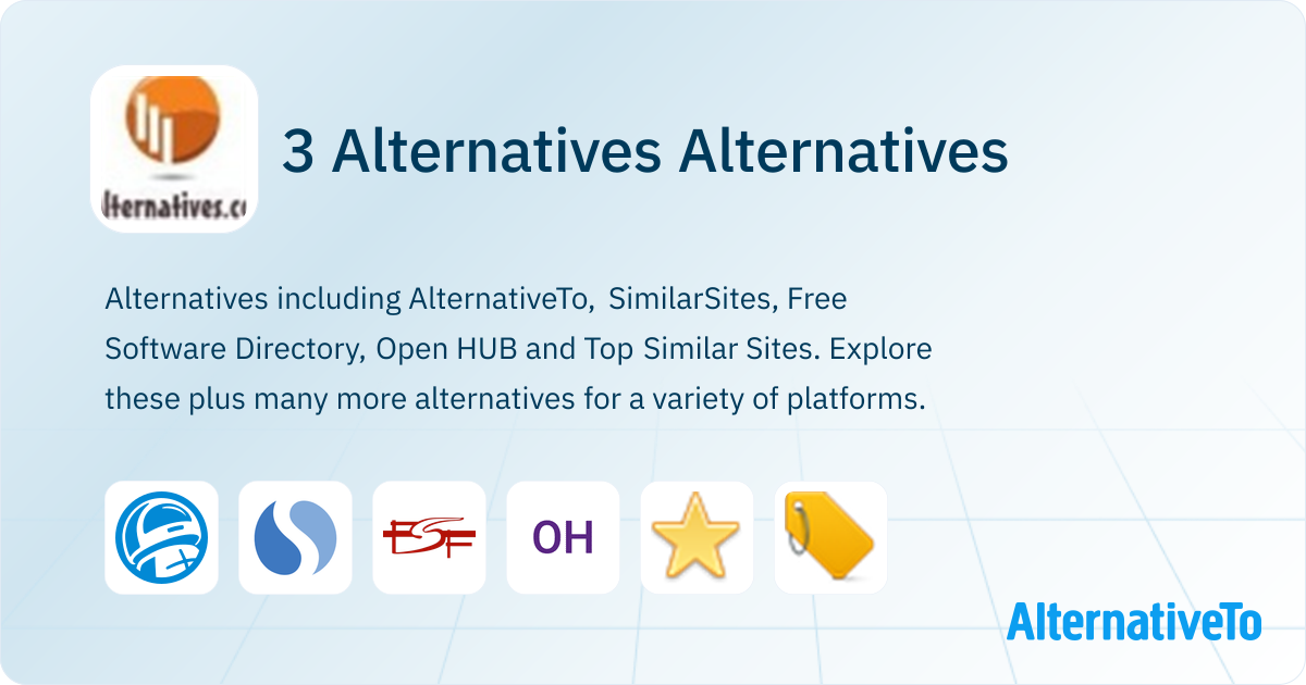 3 Alternatives Alternatives - Explore Similar Sites & Apps | AlternativeTo