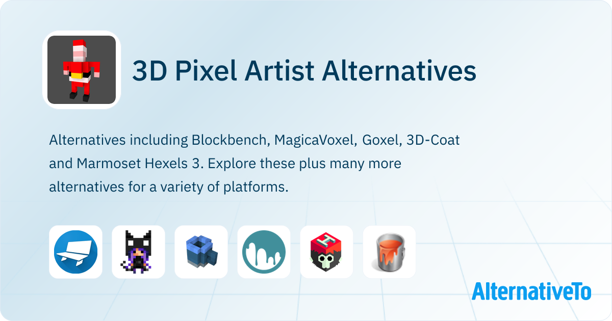 3D Pixel Artist Alternatives - Explore Similar Apps | AlternativeTo