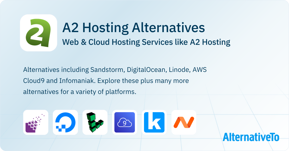 A2 Hosting Alternatives: Top 12 Web Hosting Services | AlternativeTo