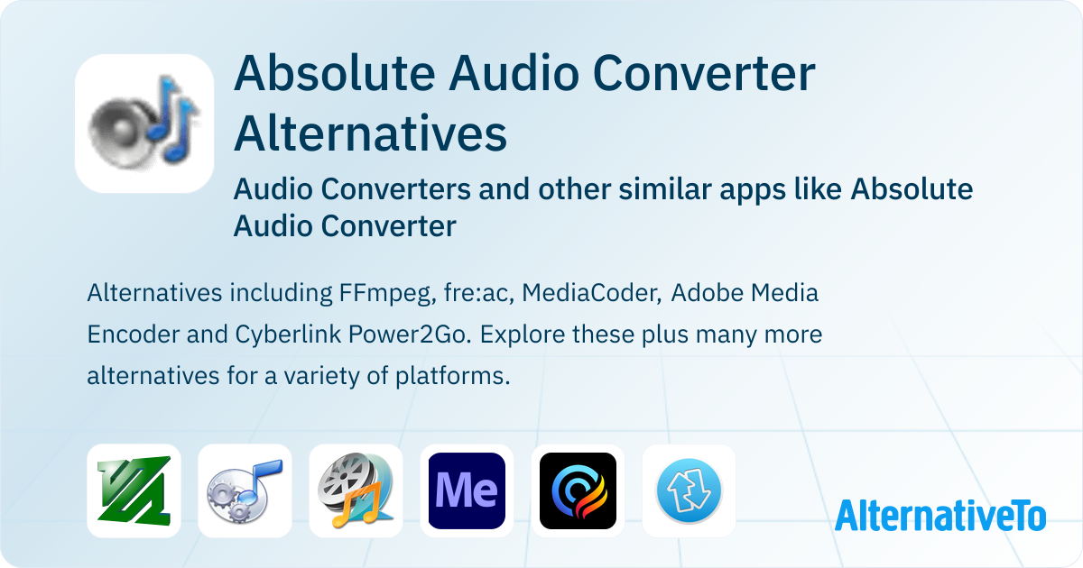 Absolute Audio Converter Alternatives: Top 12 Audio Converters ...