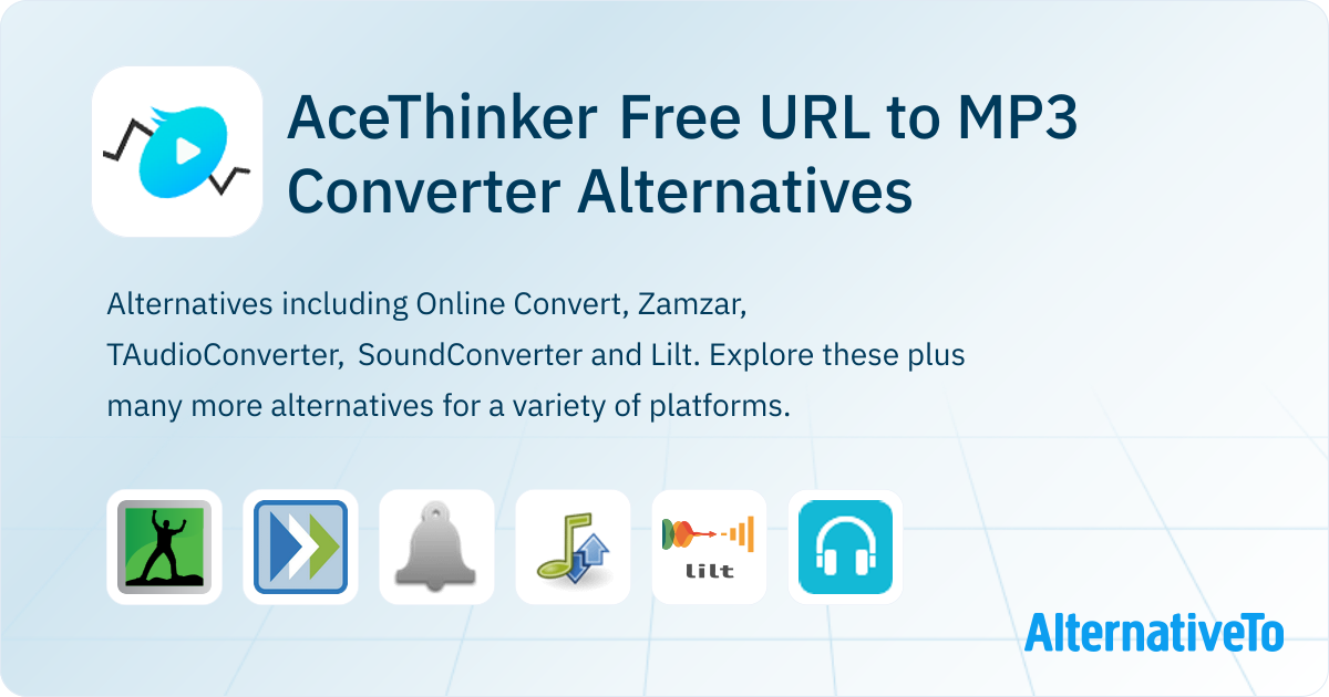 AceThinker Free URL to MP3 Converter Alternatives - Explore Similar ...