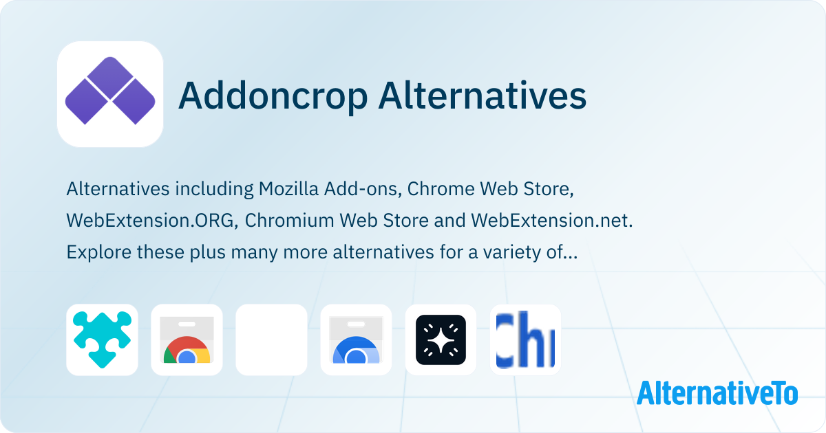 Addoncrop Alternatives - Explore Similar Apps | AlternativeTo