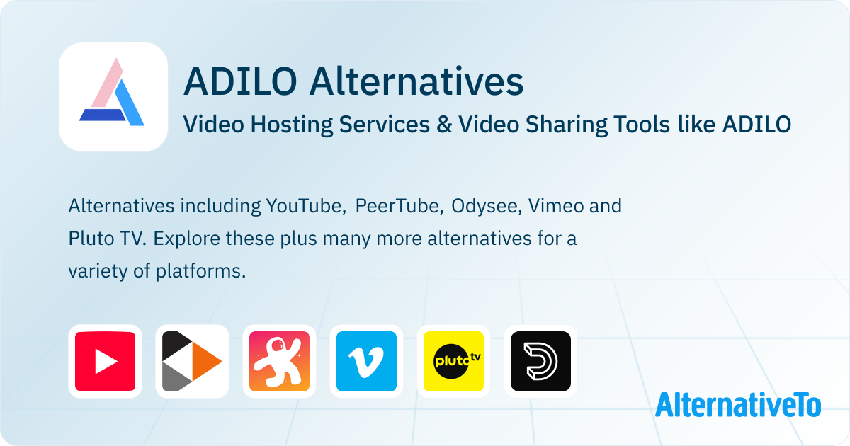 ADILO Alternatives: Top 14 Video Sharing Tools | AlternativeTo