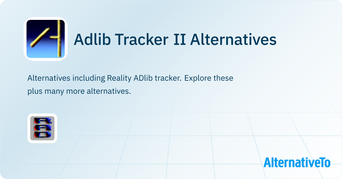 Adlib Tracker II Alternatives - Explore Similar Software | AlternativeTo
