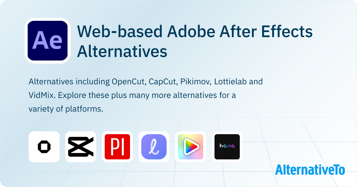 Adobe After Effects Alternatives: Top 21 Web-based Motion Graphics ...