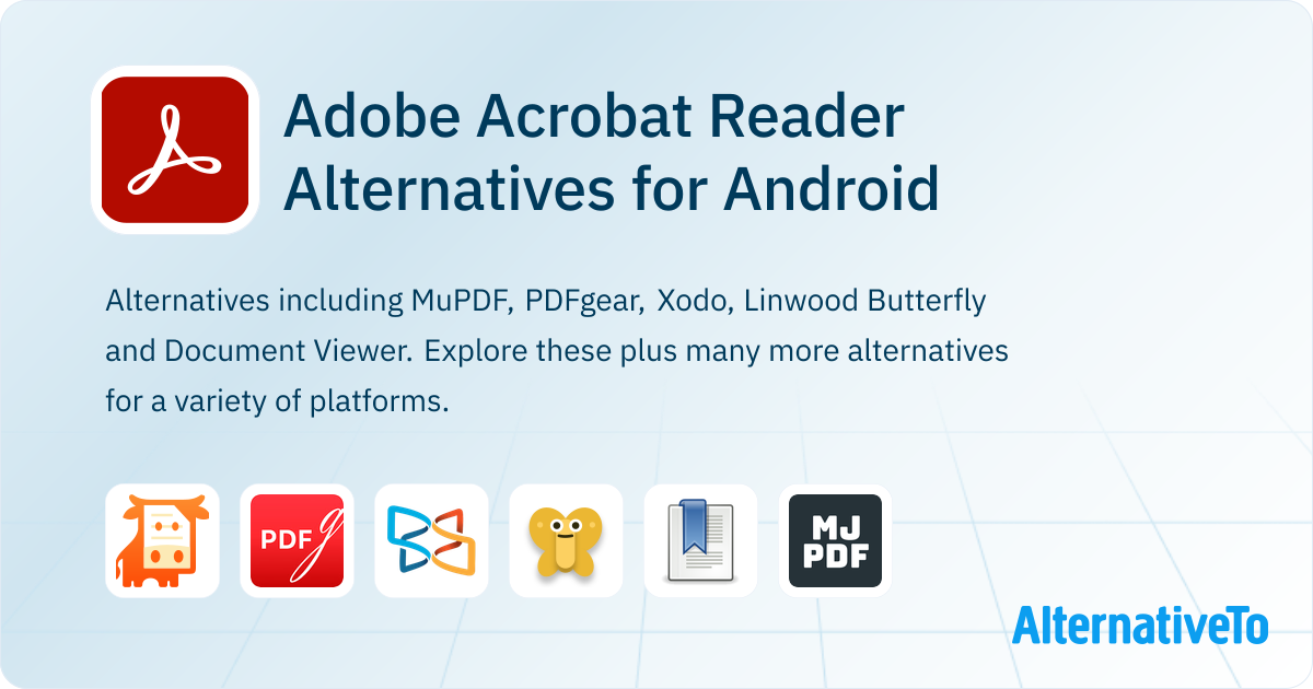 Adobe Acrobat Reader Alternatives for Android Top 12 PDF Readers