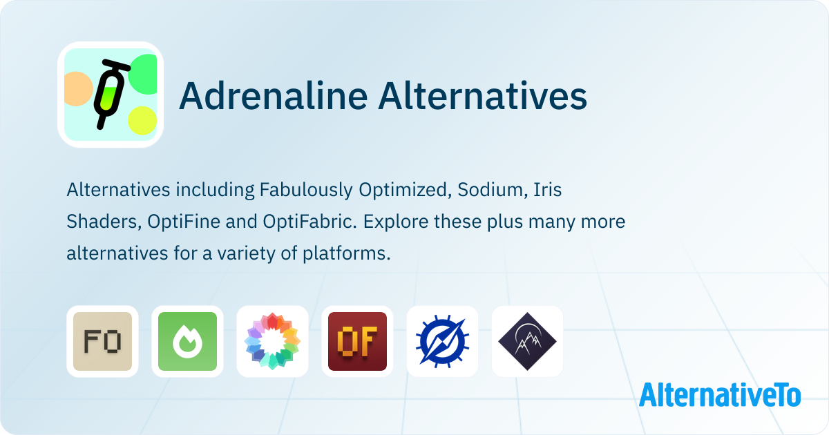 Adrenaline Alternatives - Explore Similar Software | AlternativeTo