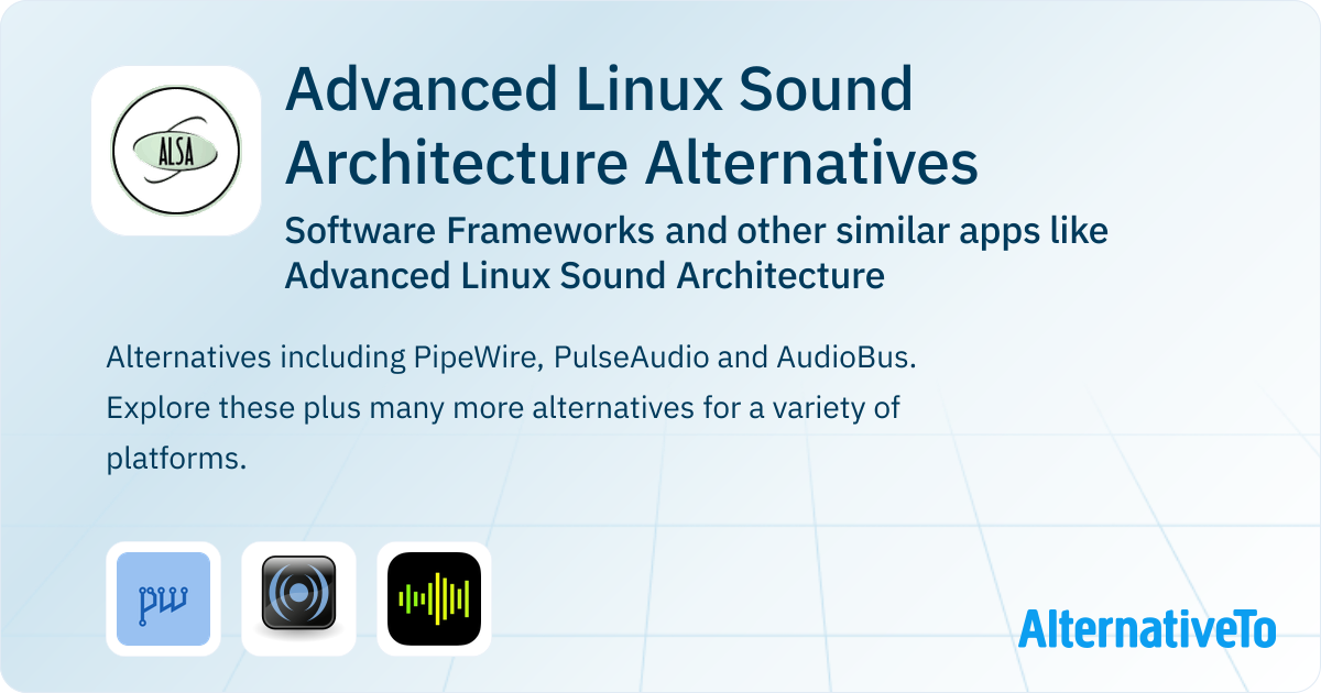 Advanced Linux Sound Architecture Alternatives: Top 3 Software ...