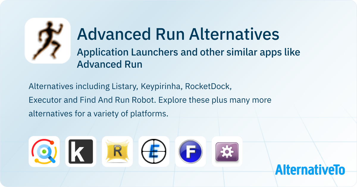 Advanced Run Alternatives: Top 12 Application Launchers & Similar Apps ...