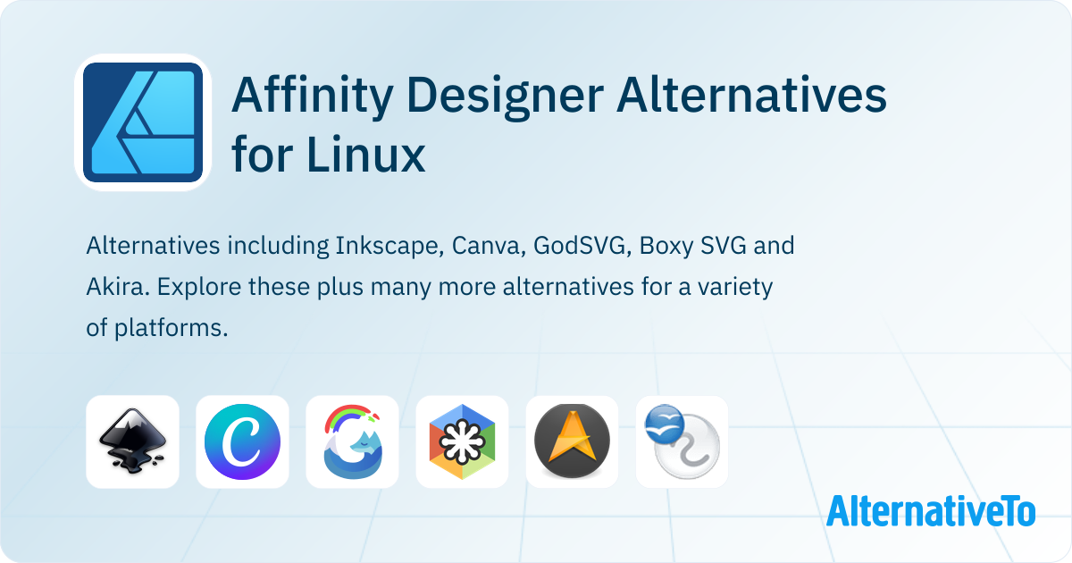 Affinity Linux Affinity Designer Alternatives for Linux: Top 10 Vector Graphic Apps ...