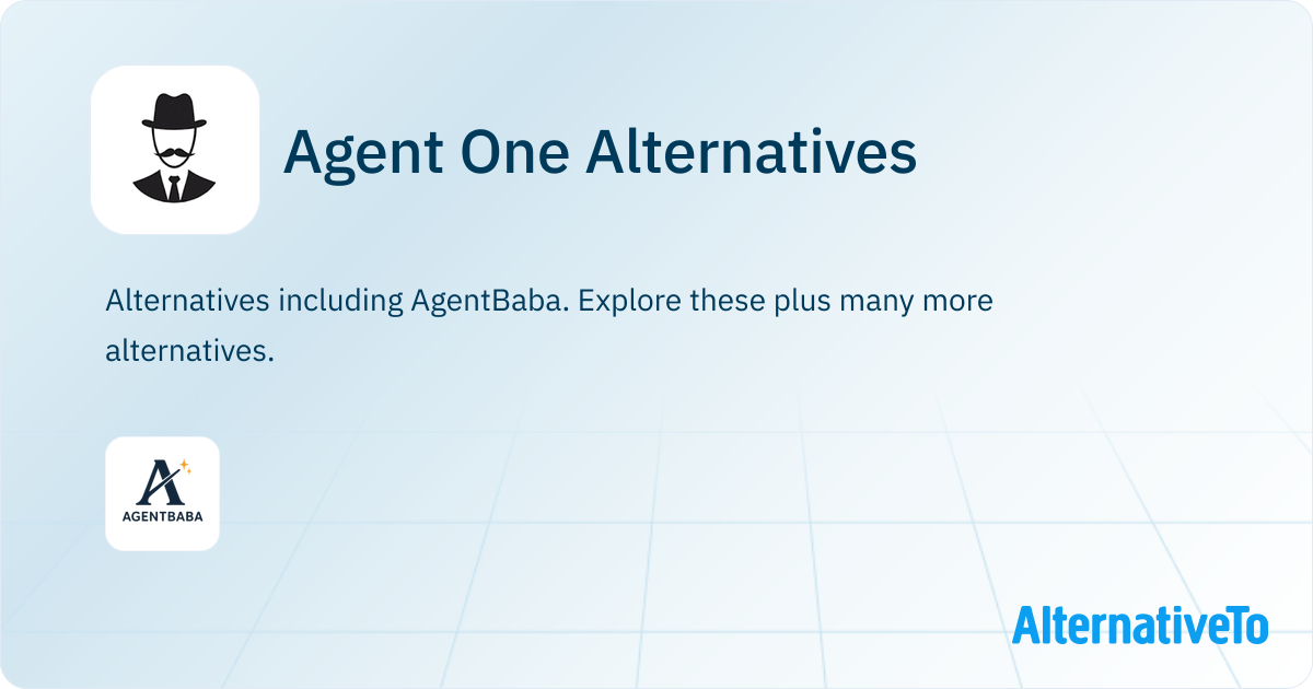 Agent One Alternatives - Explore Similar Sites & Apps | AlternativeTo