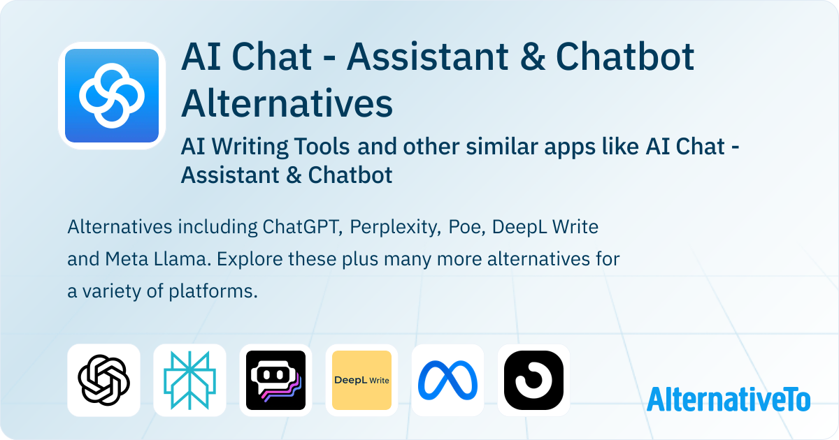 AI Chat - Assistant & Chatbot Alternatives: Top 12 AI Writing Tools ...