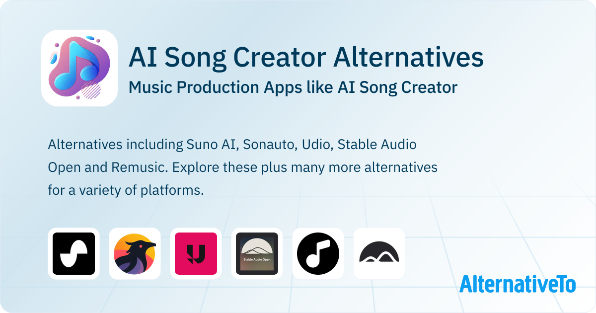AI Song Creator Alternatives Top 12 Music Production & Similar