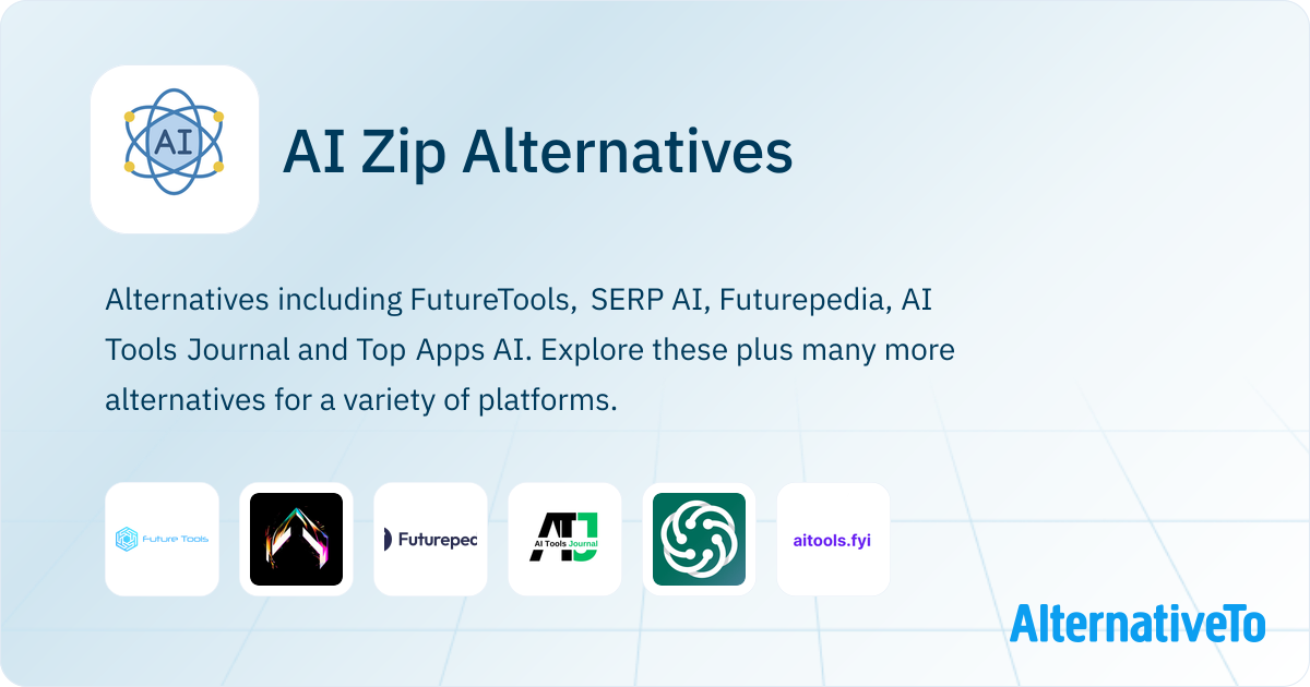 AI Zip Alternatives - Explore Similar Sites & Apps | AlternativeTo