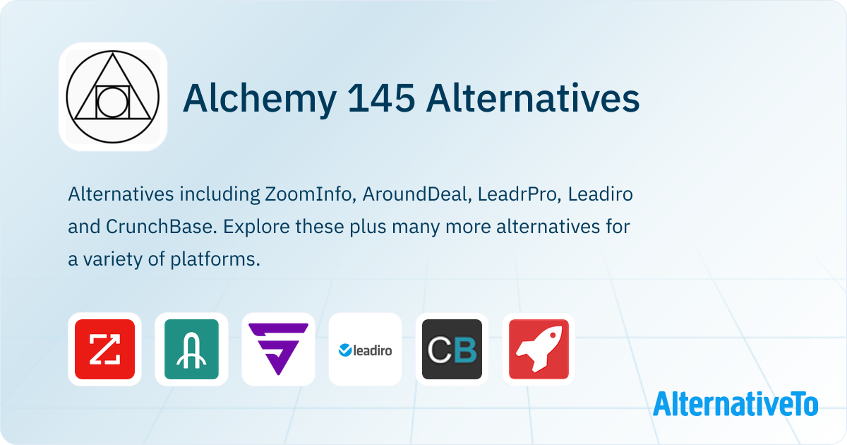Alchemy 145 Alternatives - Explore Similar Sites & Apps | AlternativeTo