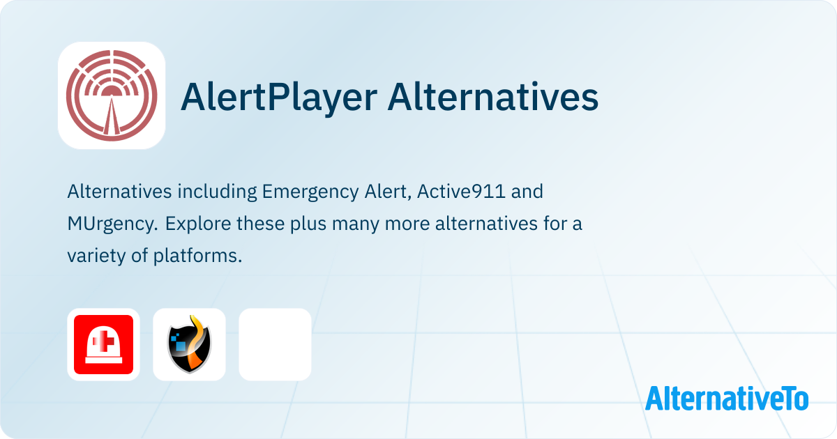 AlertPlayer Alternatives - Explore Similar Sites & Apps | AlternativeTo