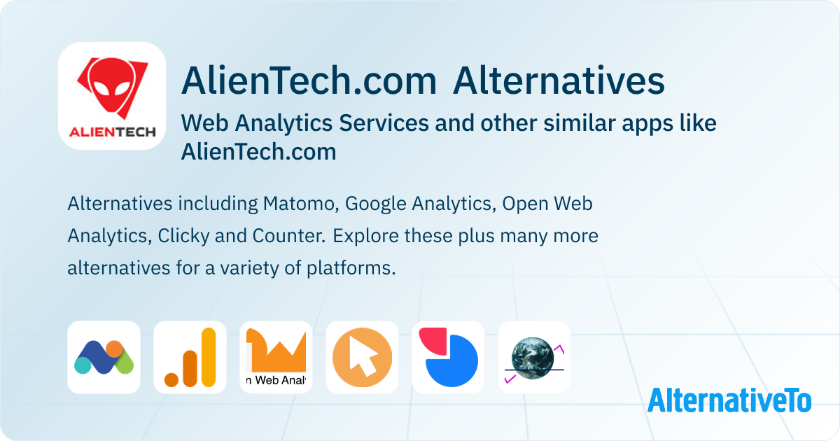 AlienTech.com Alternatives: Top 12 Web Analytics Services & Similar ...
