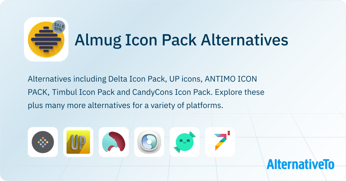 Almug Icon Pack Alternatives and Similar Apps | AlternativeTo