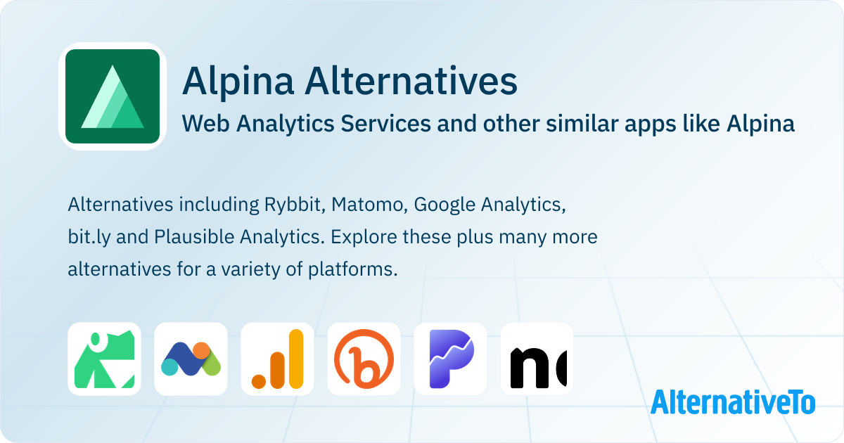 Alpina Alternatives: Top 12 Web Analytics Services & Similar Apps ...