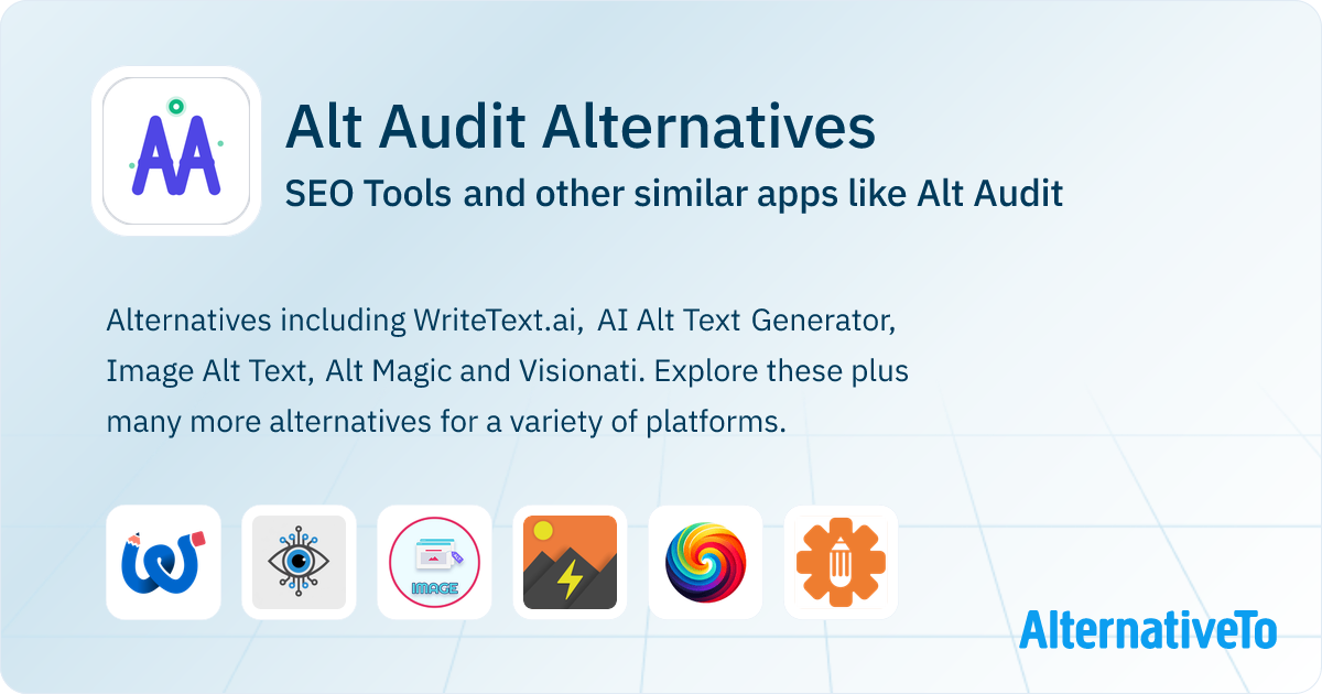 Alt Audit Alternatives: Top 6 SEO Tools & Similar Apps | AlternativeTo