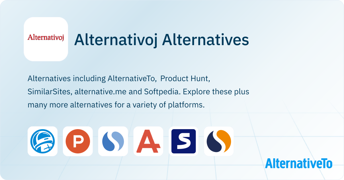 Alternativoj Alternatives - Explore Similar Sites & Apps | AlternativeTo