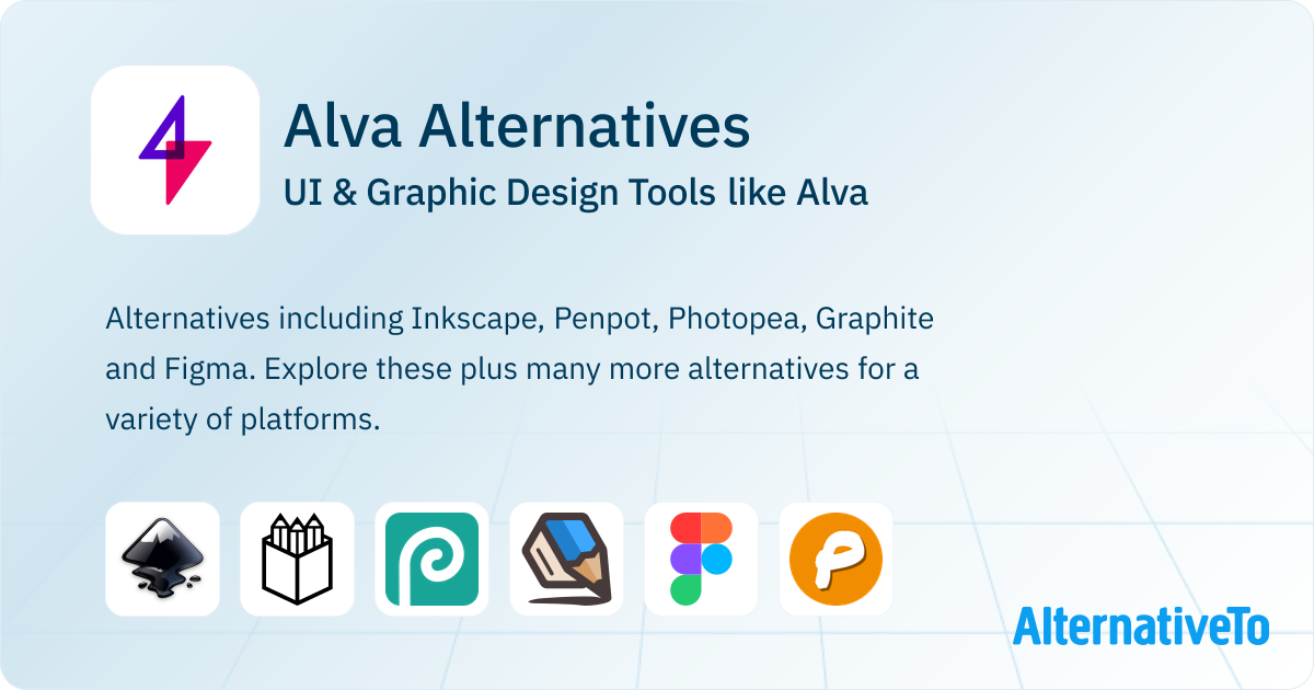 Alva Alternatives: Top 12 UI & Graphic Design Tools | AlternativeTo