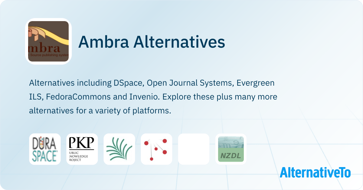 Ambra Alternatives - Explore Similar Software | AlternativeTo