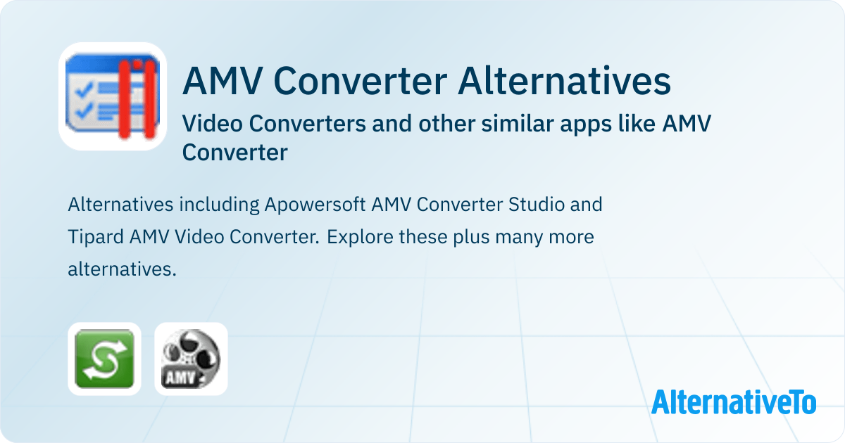 AMV Converter Alternatives: Top 2 Video Converters & Similar Apps ...
