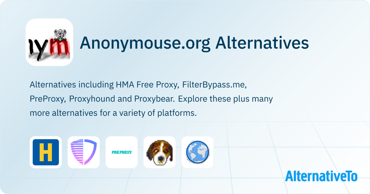 Anonymouse.org Alternatives - Explore Similar Sites & Apps | AlternativeTo