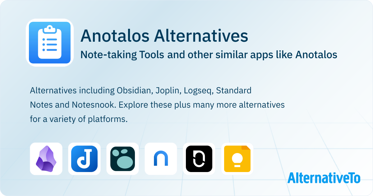 Anotalos Alternatives: Top 12 Note-taking Tools & Similar Apps ...