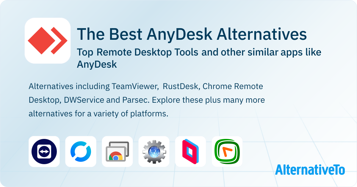 Best AnyDesk Alternatives: Top Remote Desktop Tools in 2026 | AlternativeTo