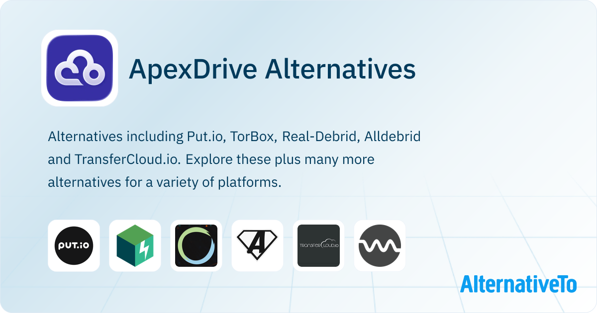 Using Apex Drive Pro ApexDrive Alternatives - Explore Similar Apps & Services | AlternativeTo