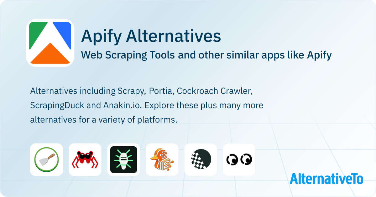 Apify Alternatives: Top 12 Web Scraping Tools & Similar Websites ...