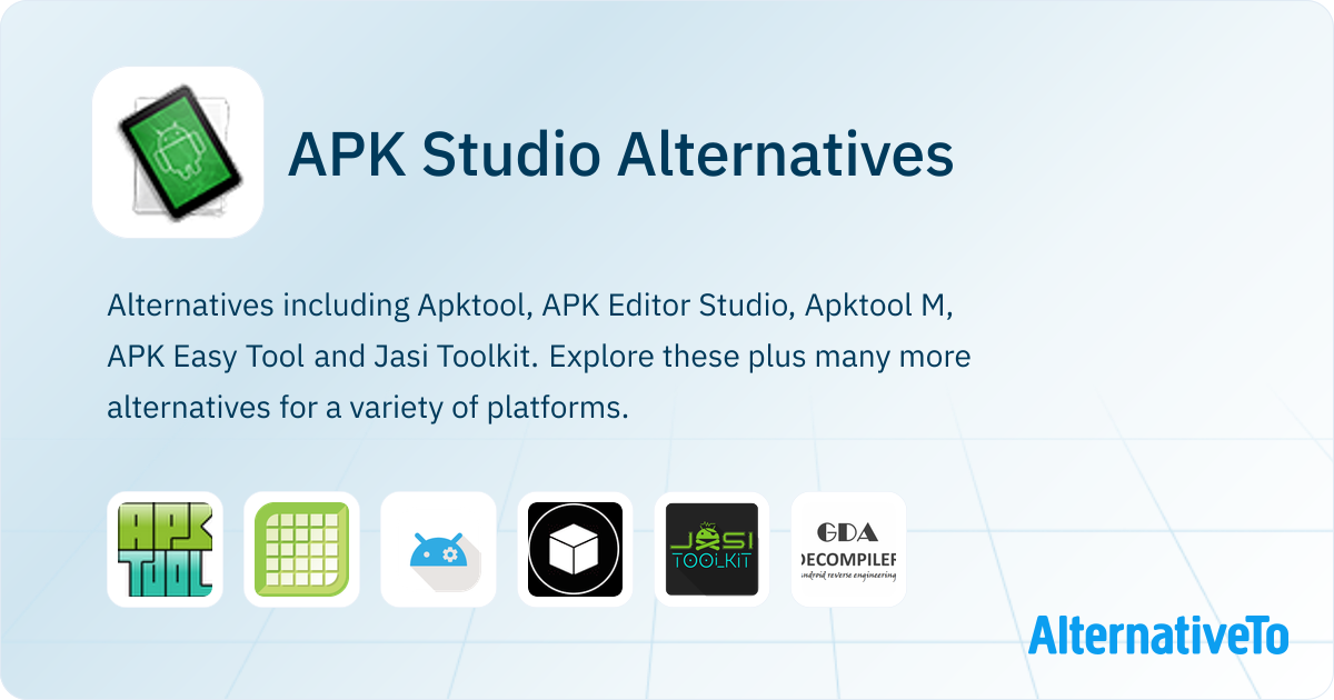 APK Studio Alternatives - Explore Similar Software | AlternativeTo