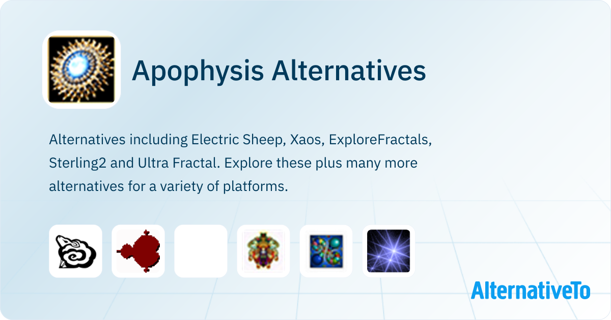 Apophysis Alternatives - Explore Similar Software | AlternativeTo