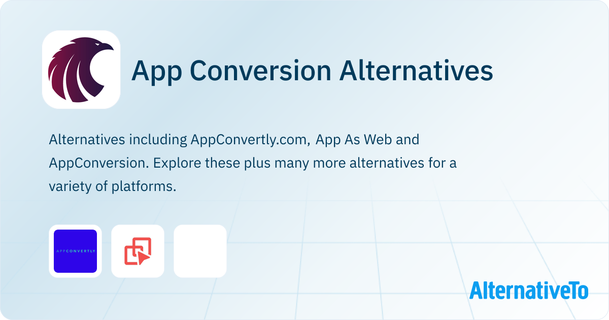 App Conversion Alternatives and Similar Apps | AlternativeTo