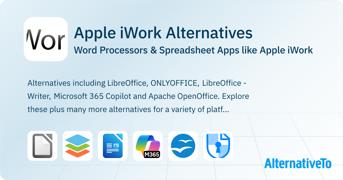Apple iWork Alternatives: Top 12 Word Processors | AlternativeTo