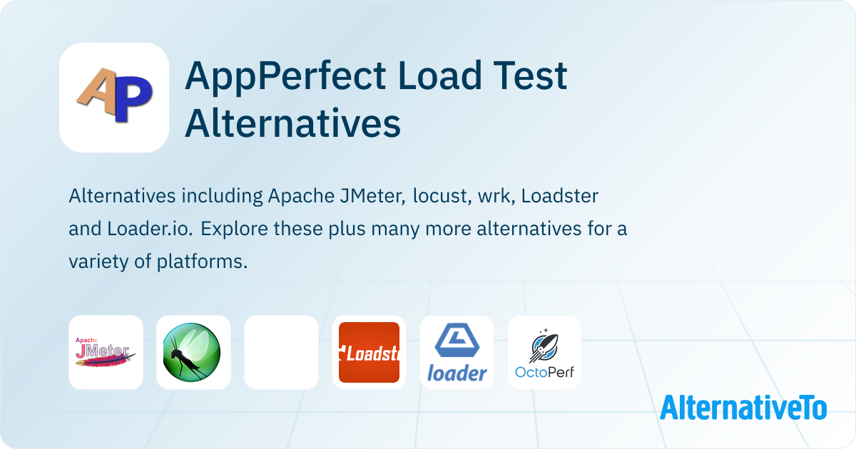 AppPerfect Load Test Alternatives - Explore Similar Software ...