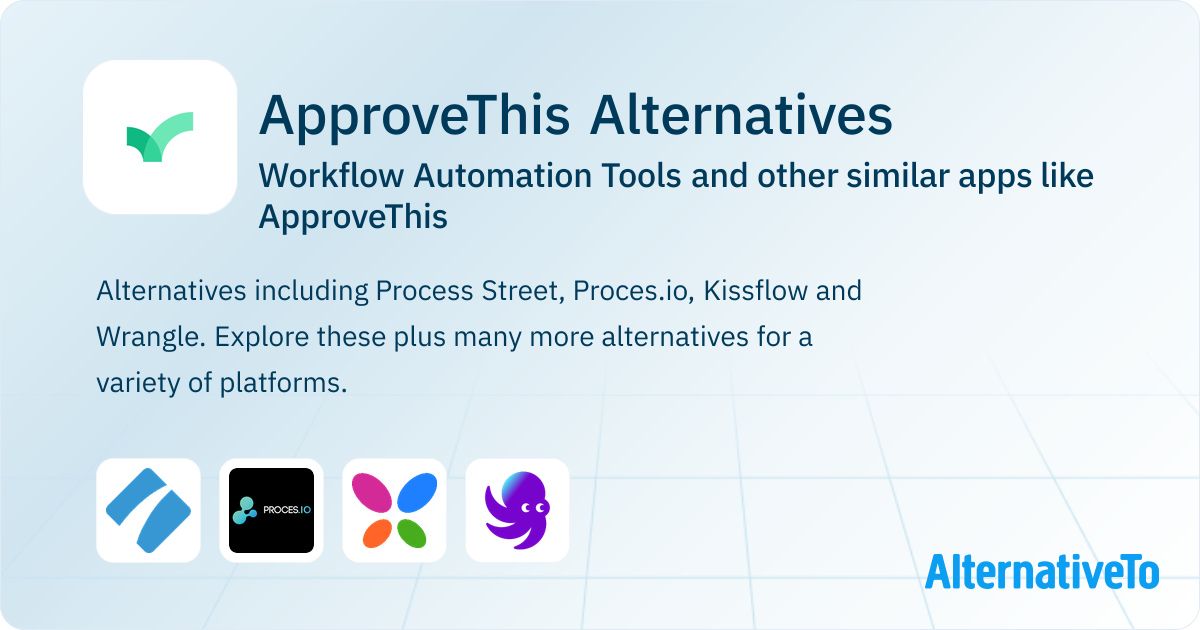 ApproveThis Alternatives: Top 4 Workflow Automation Tools & Similar ...