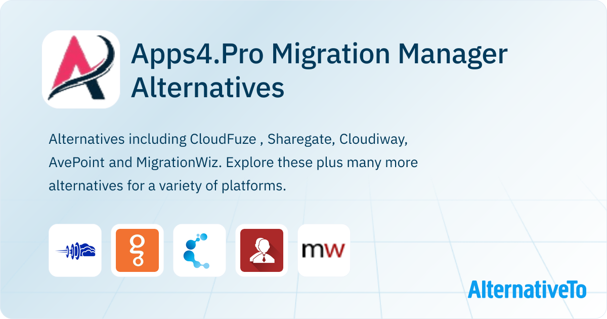 Apps4.Pro Migration Manager Alternatives - Explore Similar Sites & Apps ...