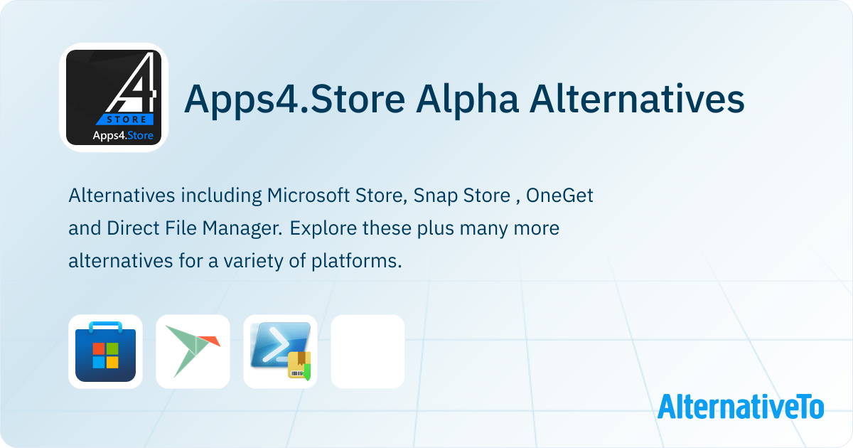 Apps4.Store Alpha Alternatives - Explore Similar Apps & Services ...