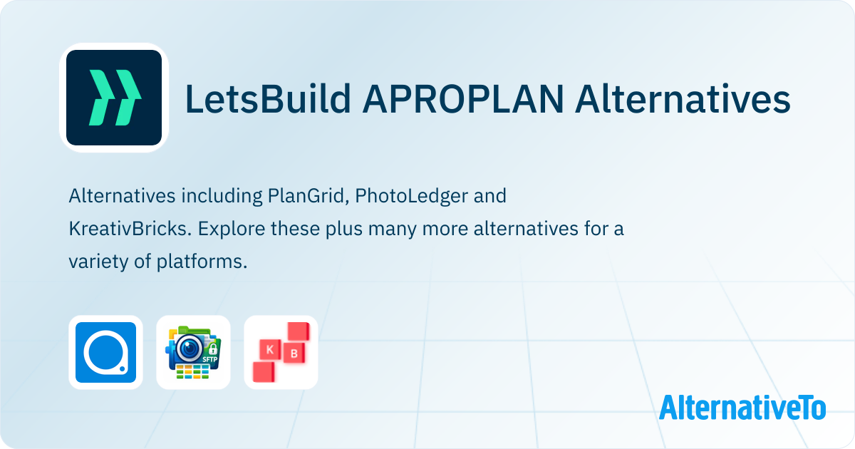 LetsBuild APROPLAN Alternatives - Explore Similar Apps & Services ...