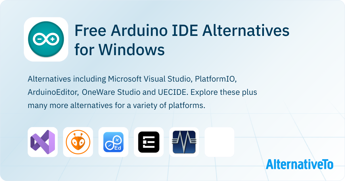 Free Arduino IDE Alternatives for Windows: Top 20 IDEs | AlternativeTo