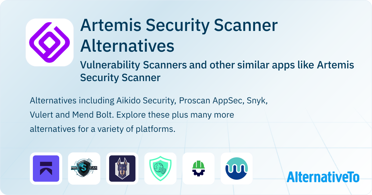 Atremis Rack Scanner Artemis Security Scanner Alternatives: Top 16 Vulnerability Scanners ...