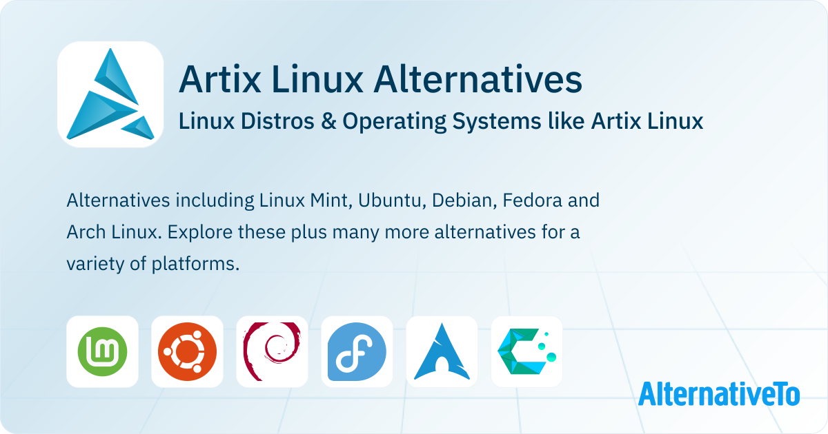 Artix Linux Alternatives: Top 12 Linux Distros | AlternativeTo