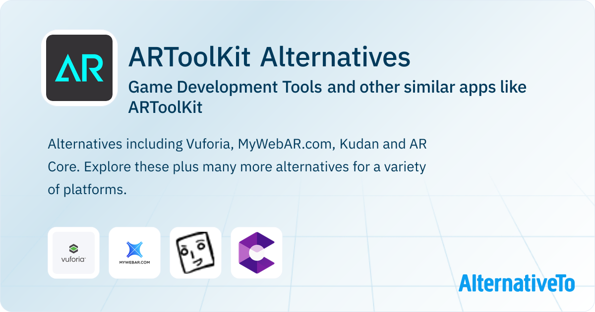 ARToolKit Alternatives: Top 4 Game Development Tools & Similar Apps ...