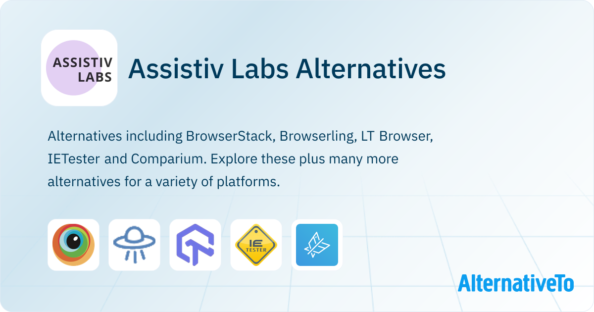 Assistiv Labs Alternatives - Explore Similar Sites & Apps | AlternativeTo