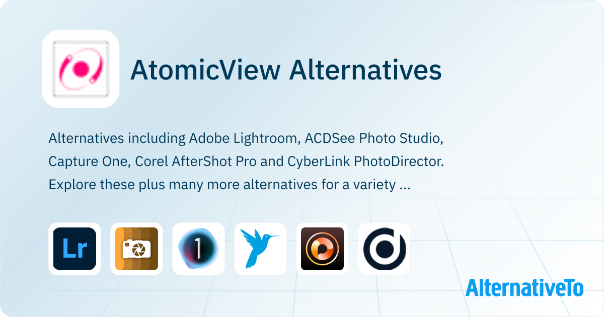AtomicView Alternatives - Explore Similar Software | AlternativeTo