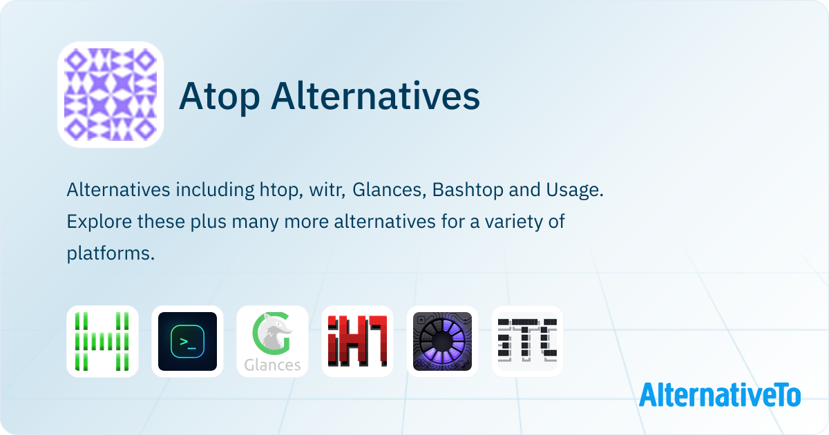 Atop Alternatives - Explore Similar Software | AlternativeTo